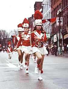 Saint John majorettes